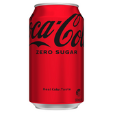 Coca-Cola Zero Sugar Soft Drink 375mL